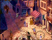 belle can be seen reading a book