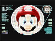 FLUDD scan of Super Mario Bros. The first one shows Super Mario 64, and not this. Sorry.