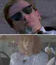 Tim Roth and Suzanne Celeste in Reservoir Dogs.