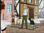 it the little short peoples from naruto,i think one of there names are shikamaru