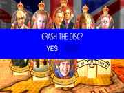 Crash the disc?