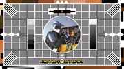 this is the original file, and yep it's a parody of the BBC test card