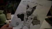 Bob Kane Signet on the bottom of sketch