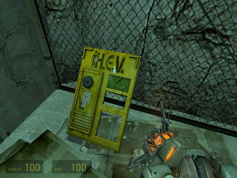 Half Life 2: Episode 2 Easter Egg - Old Hev Charger