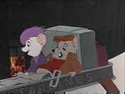 The naked lady pic in the Rescuers