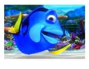 Vid capture from the hidden Dory video Easter Egg in Finding Nemo.