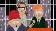 South Park Movie - Bigger, Longer, and Uncut at about 25:00 - Sheila hands Conan a dollar bill with an alien on it!