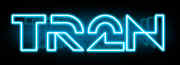 Tron logo with 2 looking O