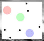 The bouncing dots
